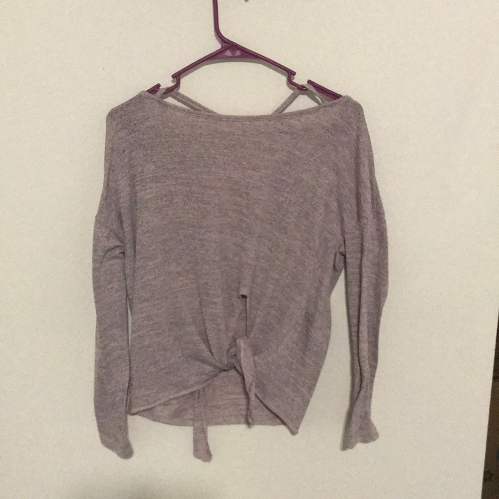 Women’s front tie top